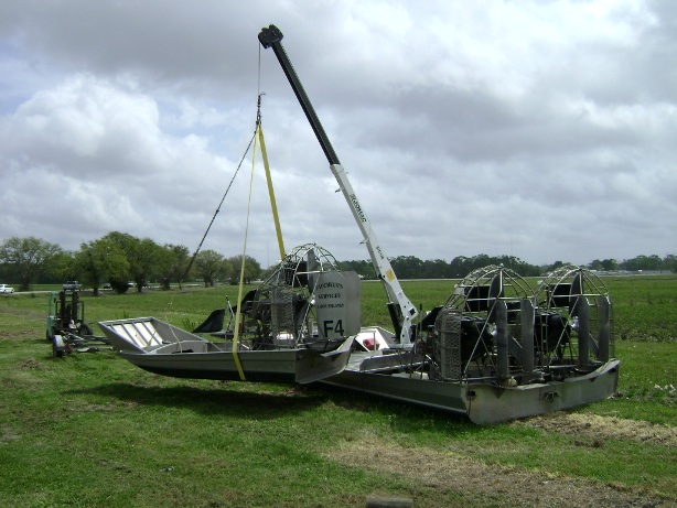 Airboat Crane